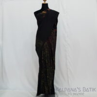 Cotton Batik Saree CBS67 - Image 2