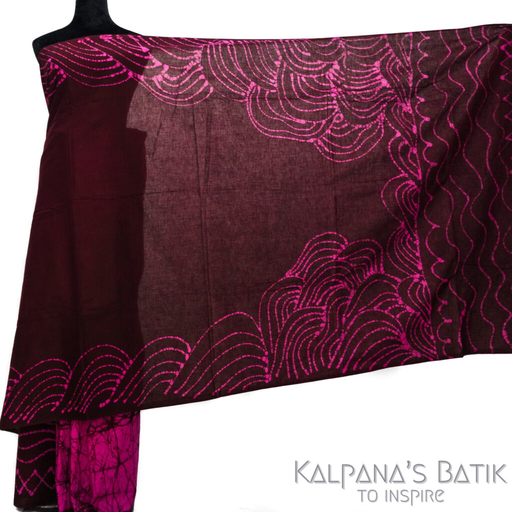 Cotton Batik Saree 80