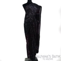 Cotton Batik Saree CBS87 - Image 2
