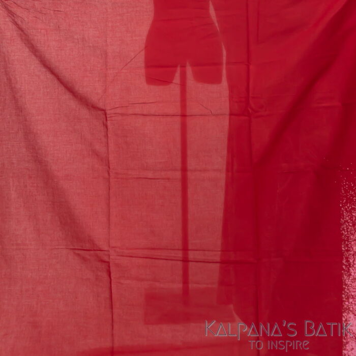 Cotton Batik Saree CBS02 - Image 3