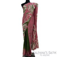 Cotton Batik Saree CBS30 - Image 2