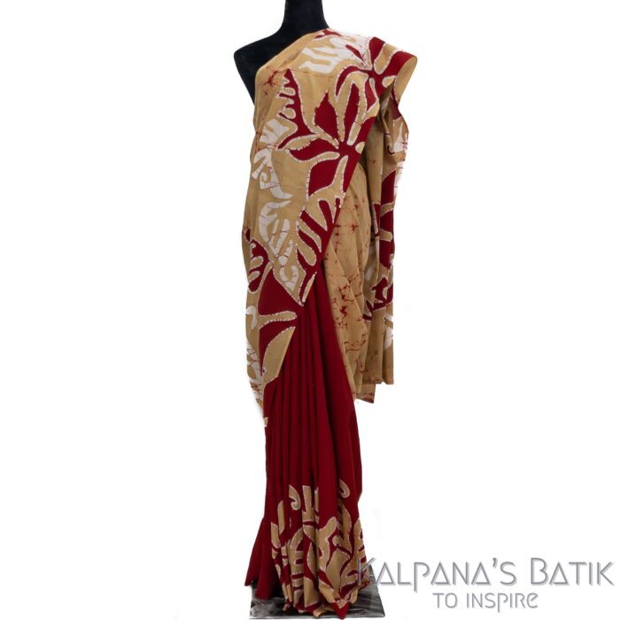 Cotton Super Lawn Batik Saree 35.1 1