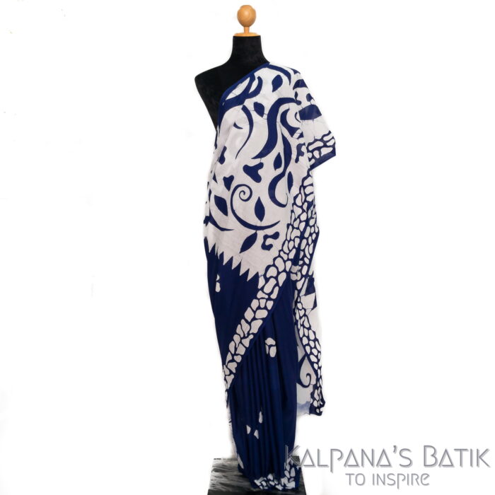 Cotton Super Lawn Batik Saree CBS 98.2