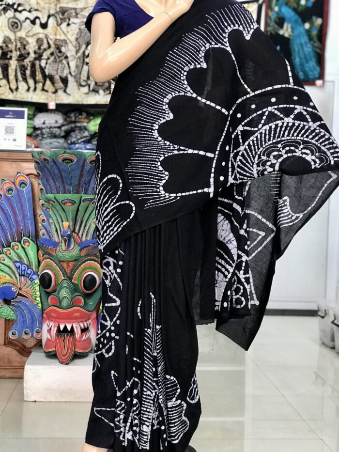 Cotton Batik Saree CBS14