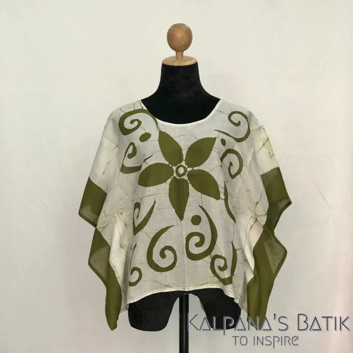 Batik Poncho Blouse BPB171