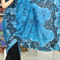 Cotton Batik Saree CBS06 - Image 2
