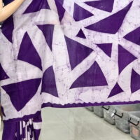 Cotton Batik Saree CBS16 - Image 2