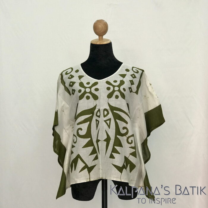 Batik Poncho Blouse BPB176