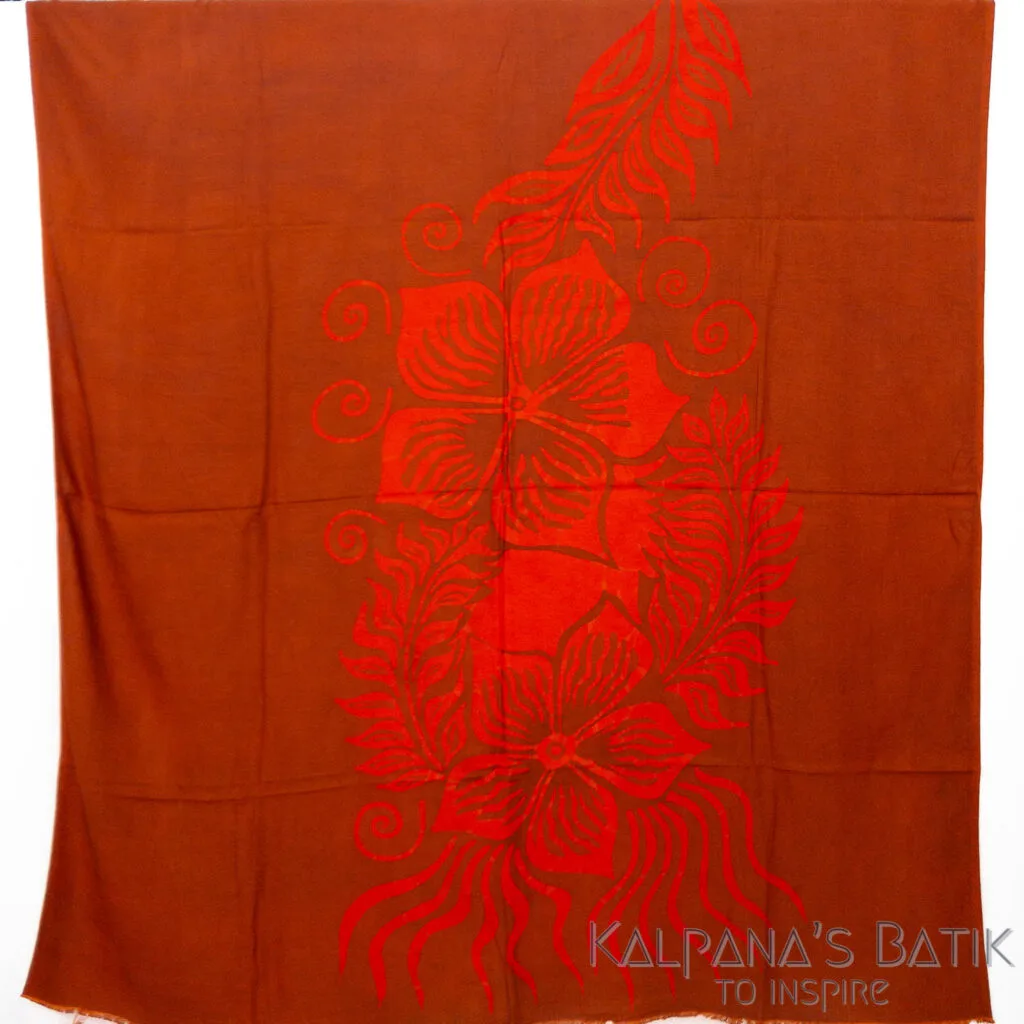 Linen Batik Fabric 1