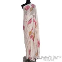 Silk Batik Saree SBS01 - Image 2