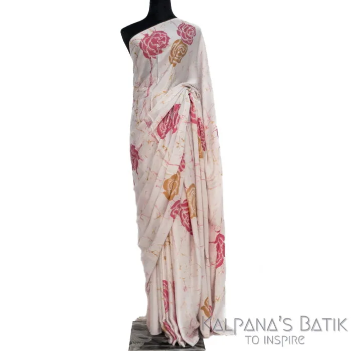 Silk Batik Saree SBS01 - Image 2