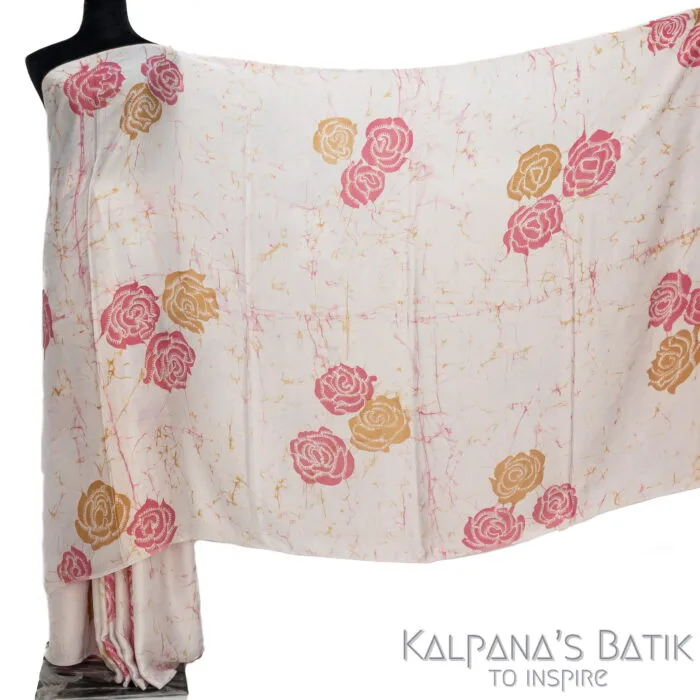 Silk Batik Saree SBS01