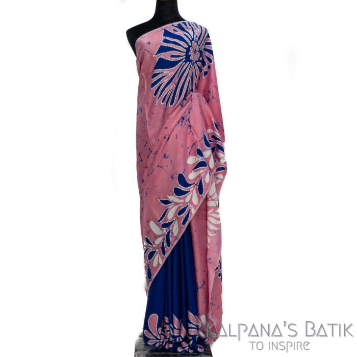 Silk Batik Saree SBS12 - Image 2