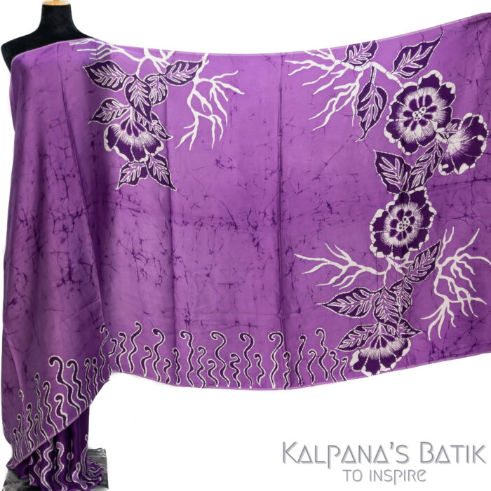 Silk Batik Saree SBS13