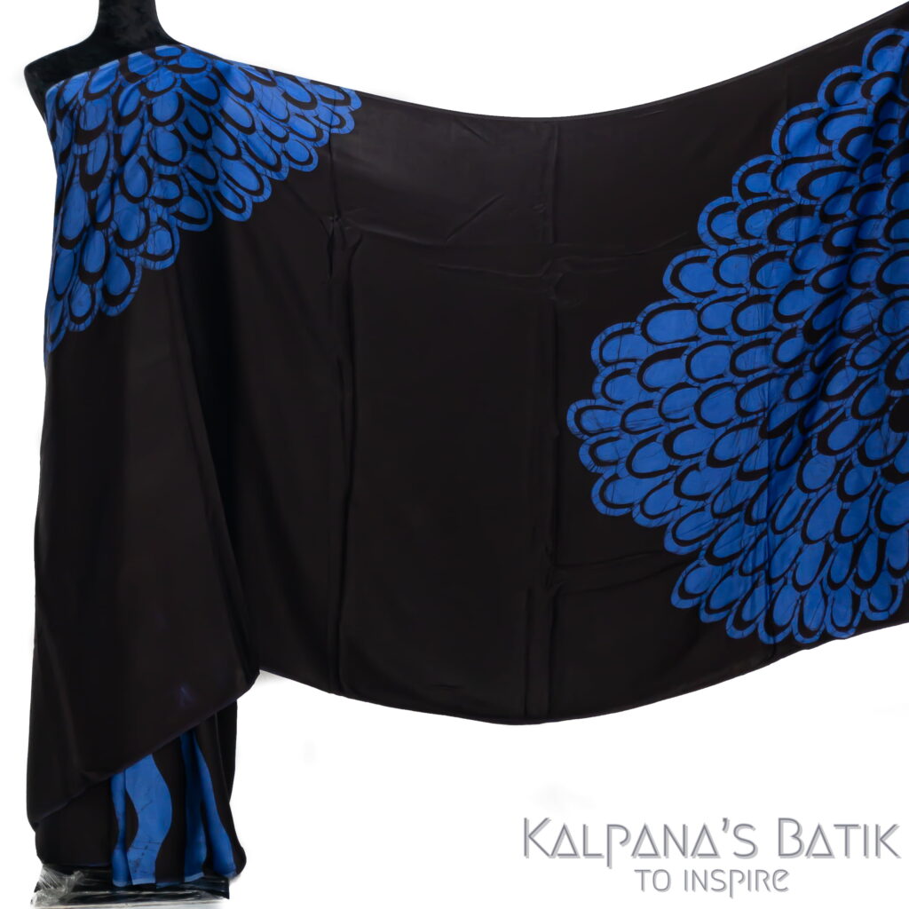 Silk Batik Saree 9.2