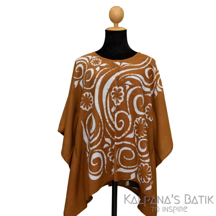 batik poncho blouse bpb 466.1