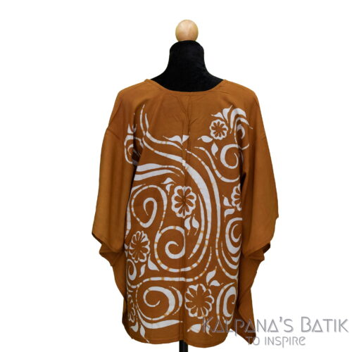 batik poncho blouse bpb 466.3