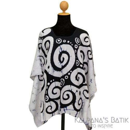 batik poncho blouse bpb 473.1