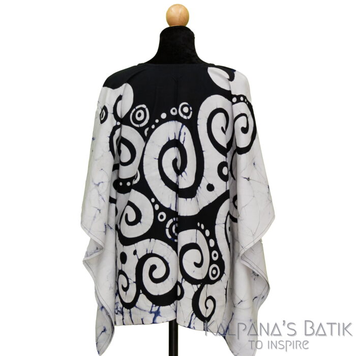 batik poncho blouse bpb 473.3