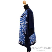 Batik Poncho Blouse BPB490 - Image 2