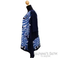 Batik Poncho Blouse BPB490 - Image 2