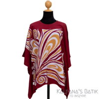 Batik Poncho Blouse BPB491