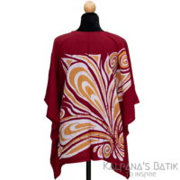 Batik Poncho Blouse BPB491 - Image 3
