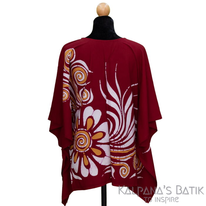 Batik Poncho Blouse BPB494 - Image 3