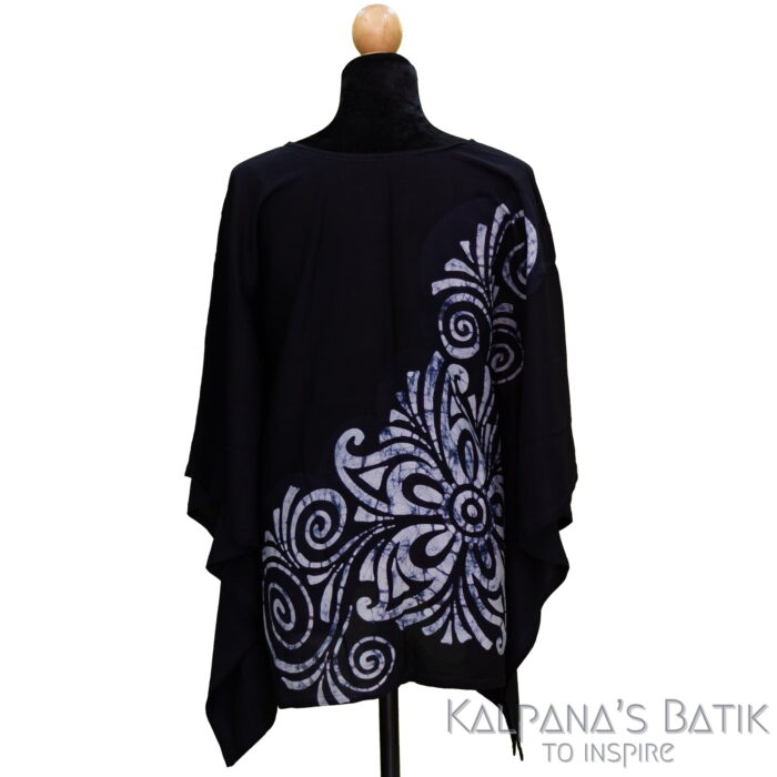 Batik Poncho Blouse BPB498 - Image 3