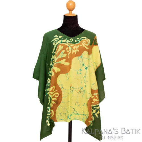 batik poncho blouse bpb 502.1