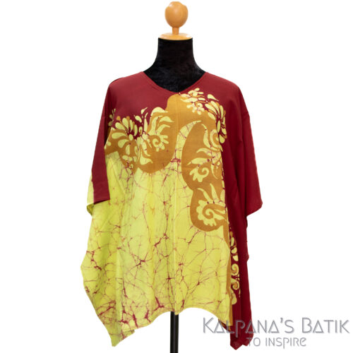 batik poncho blouse bpb 506.1