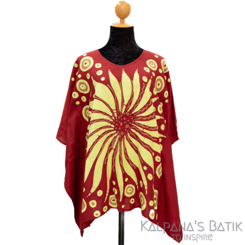 batik poncho blouse bpb 508.1