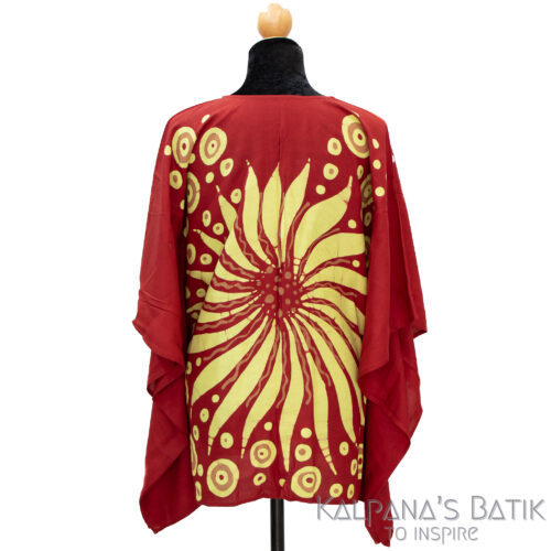 batik poncho blouse bpb 508.2