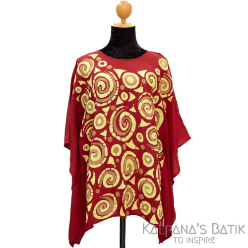 batik poncho blouse bpb 509.1