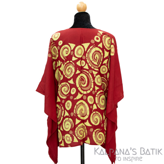 batik poncho blouse bpb 509.2