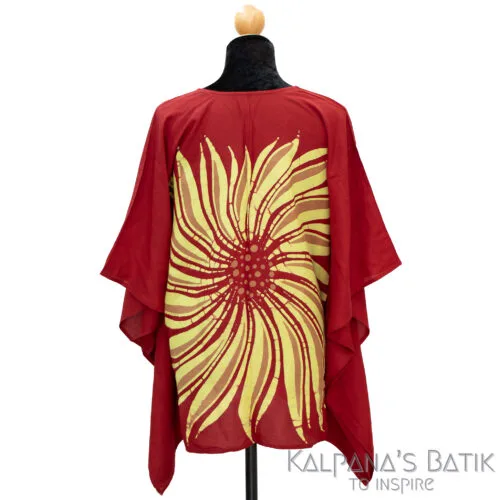 batik poncho blouse bpb 511.2