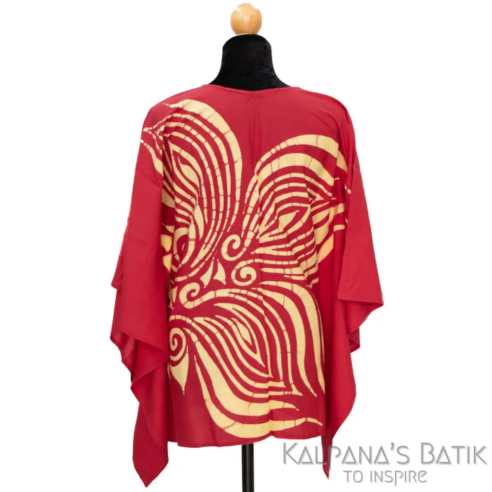 Batik Poncho Blouse BPB516 - Image 2