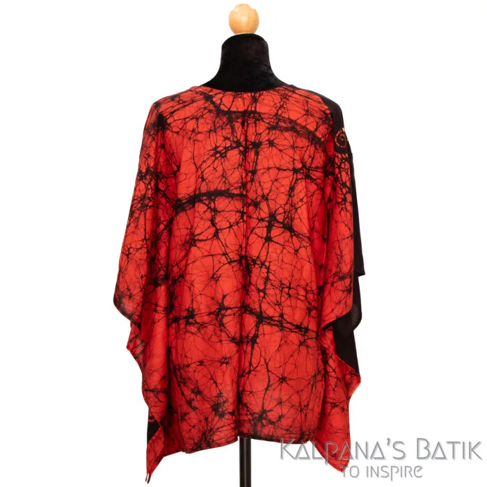 Batik Poncho Blouse BPB517 - Image 2