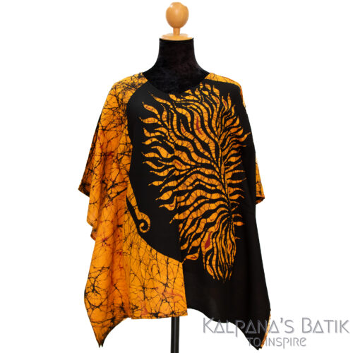 batik poncho blouse bpb 522.1