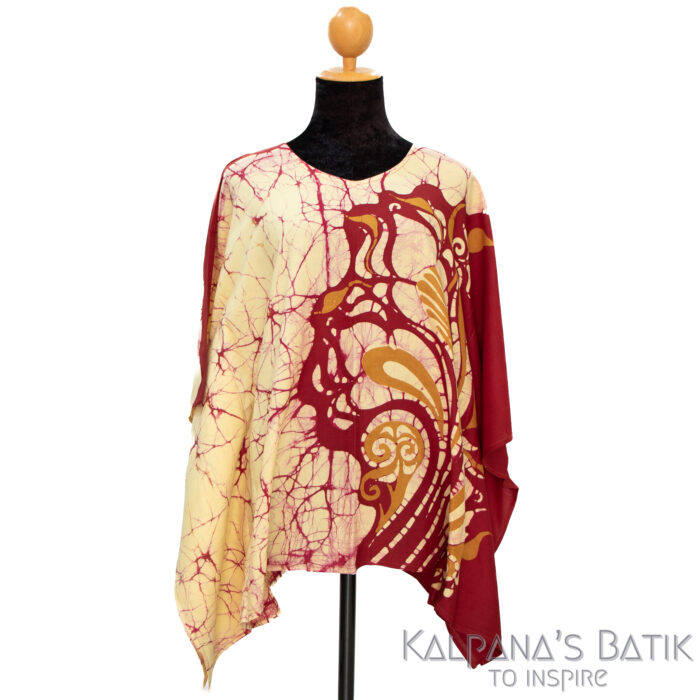 batik poncho blouse bpb 523.1