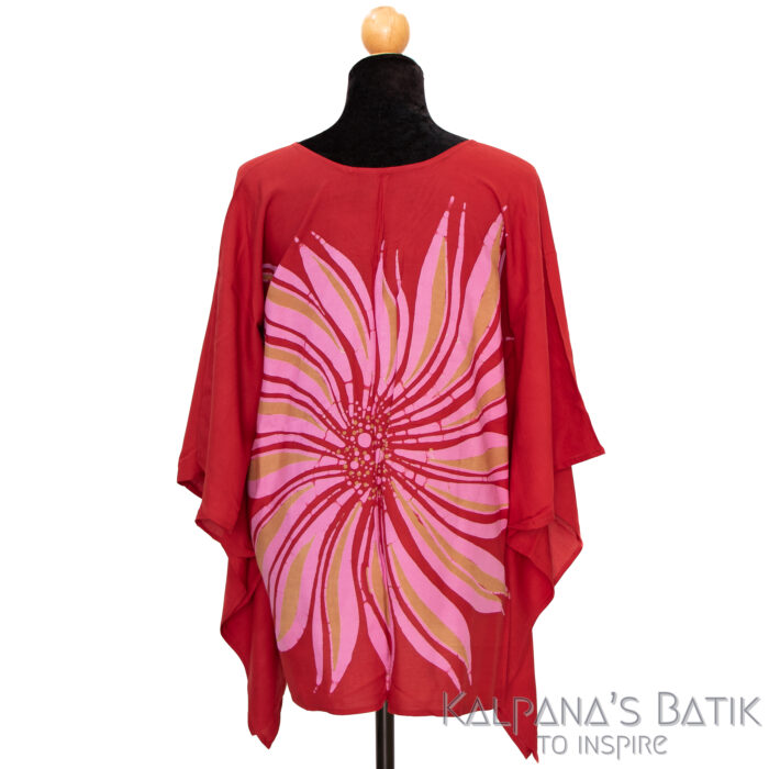 batik poncho blouse bpb 524.2