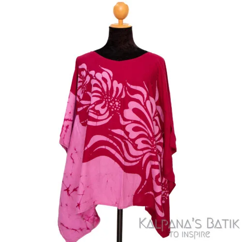 batik poncho blouse bpb 525.1