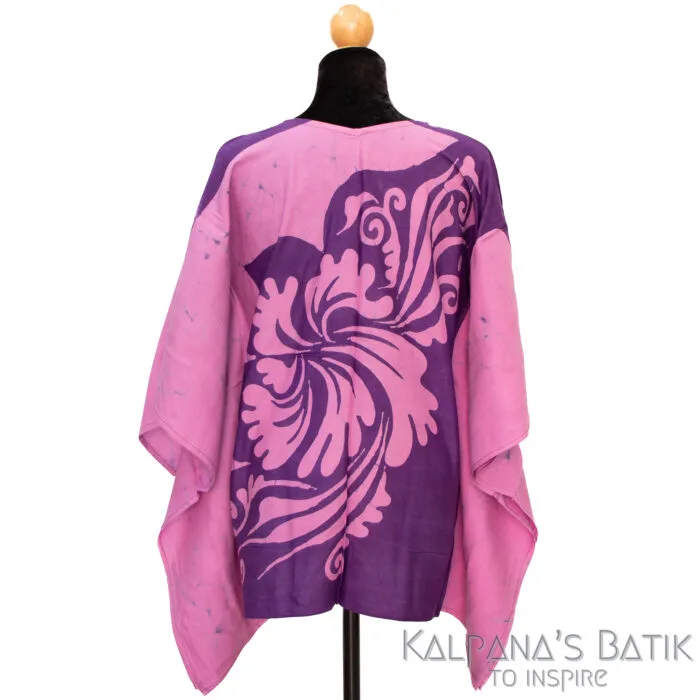 Batik Poncho Blouse BPB529 - Image 2