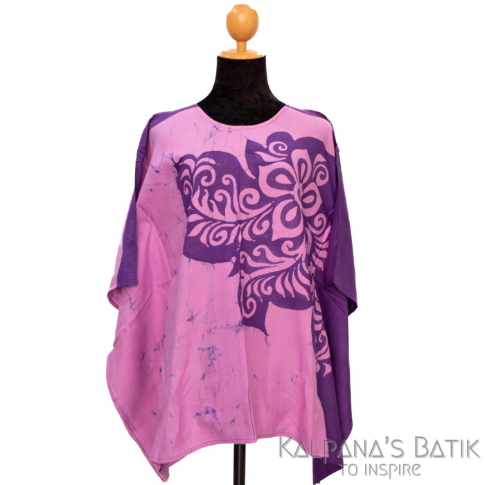 batik poncho blouse bpb 530.1