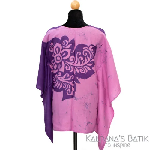 batik poncho blouse bpb 530.2