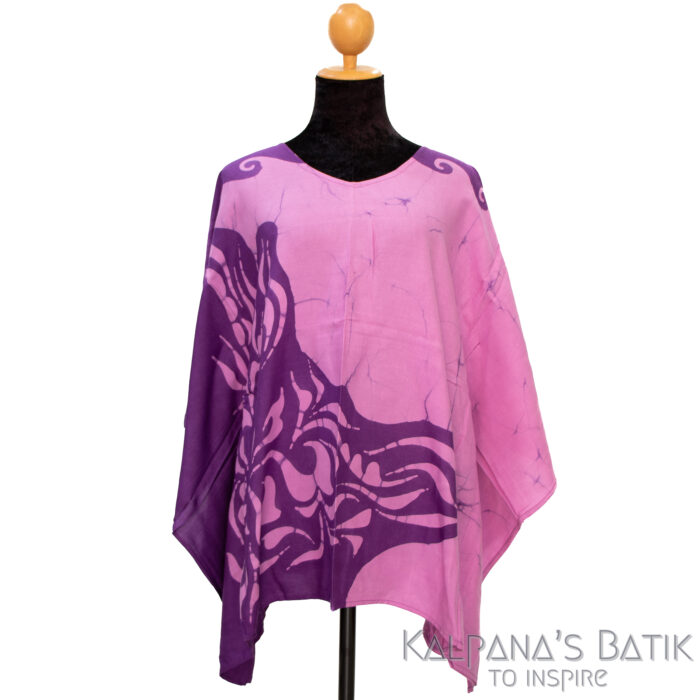 batik poncho blouse bpb 531.1