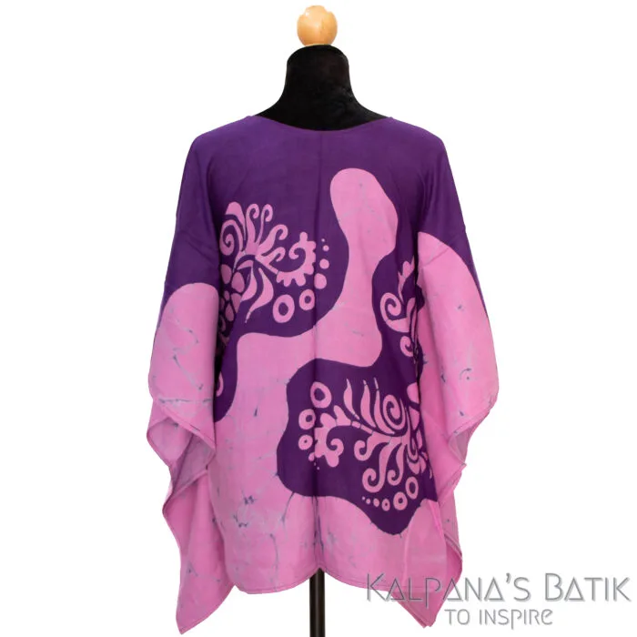 Batik Poncho Blouse BPB534 - Image 2