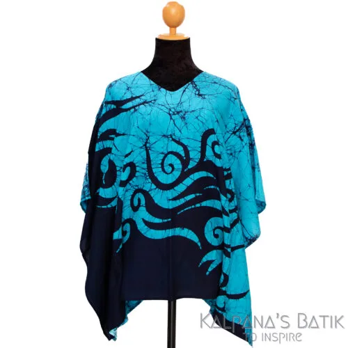 batik poncho blouse bpb 540.1