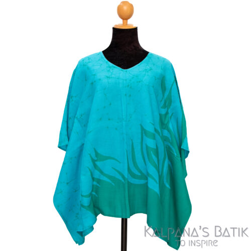 batik poncho blouse bpb 546.1