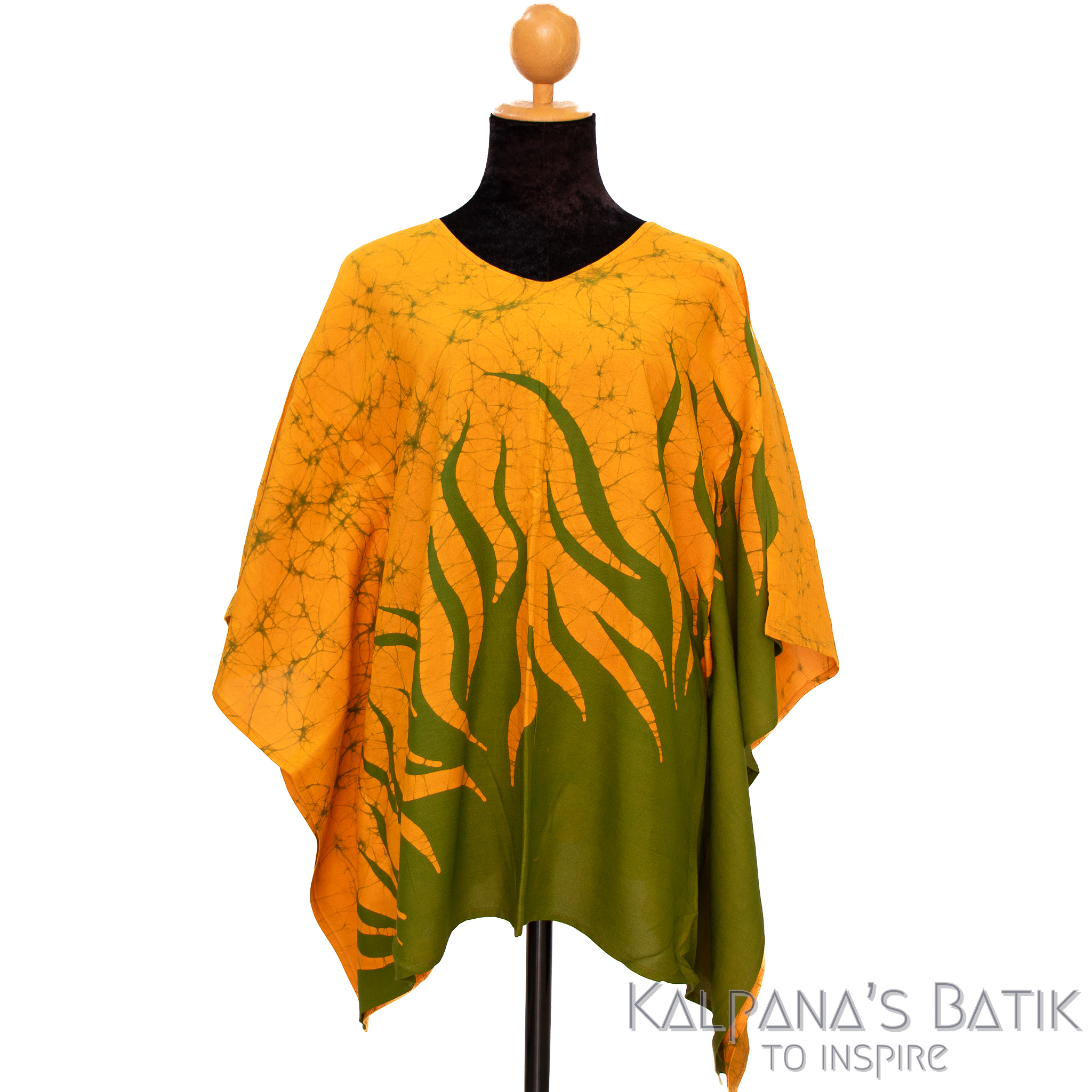 batik poncho blouse bpb 548.1